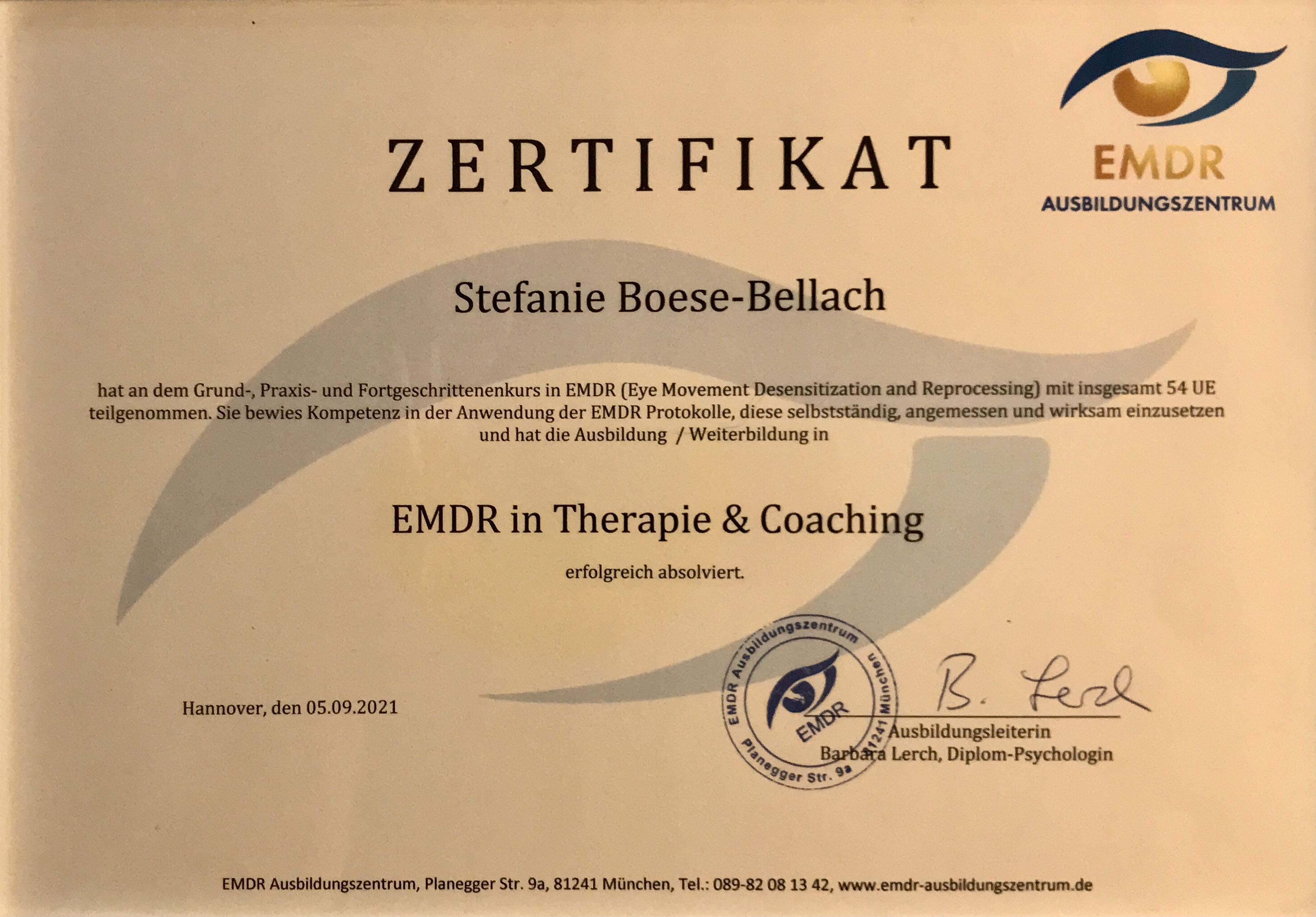 Praxis für mentale Gesundheit in Schaumburg EMDR